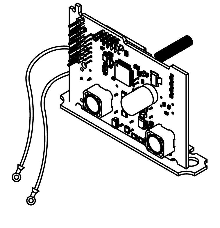 E32 Power / Control Board — assembly